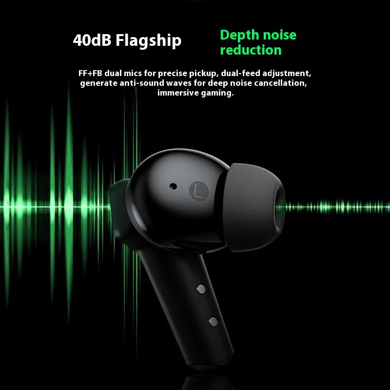 Black Shark Phoenix Singing TWS Bluetooth Earphones Active Noise Reduction in Ear High Quality Sound Quality Gaming Low Latency