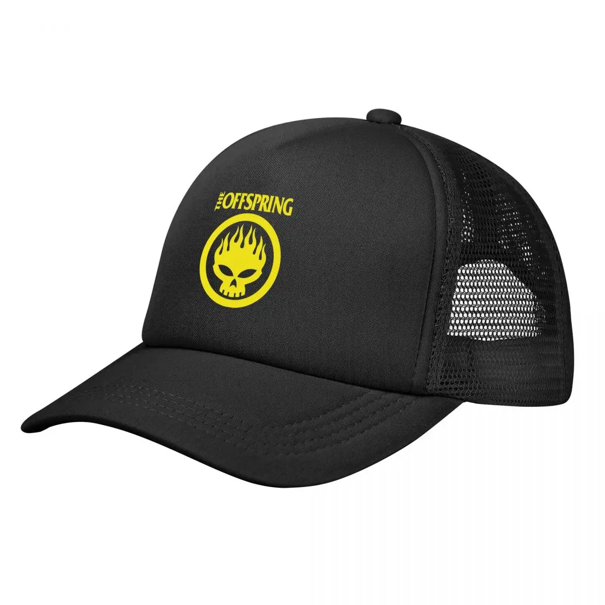 The Offspring Skull Logo Unisex Adult Mesh Baseball Cap for Spring and Summer