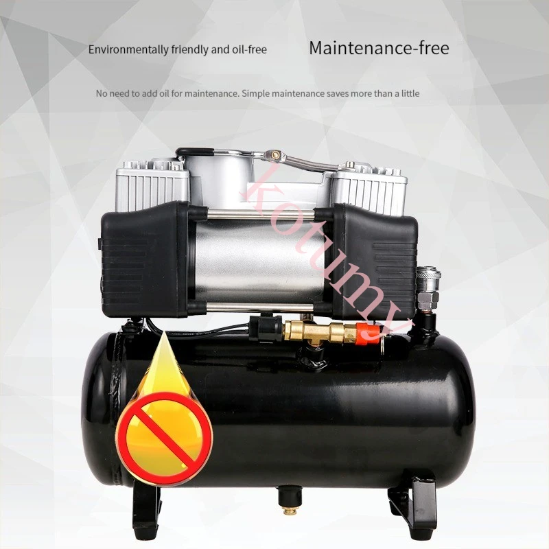WAP01 2.5L 4L 12V 220V Air Compressor Car Tire Inflator Pump Portable Silent Oil Free Air Compressor - view 6