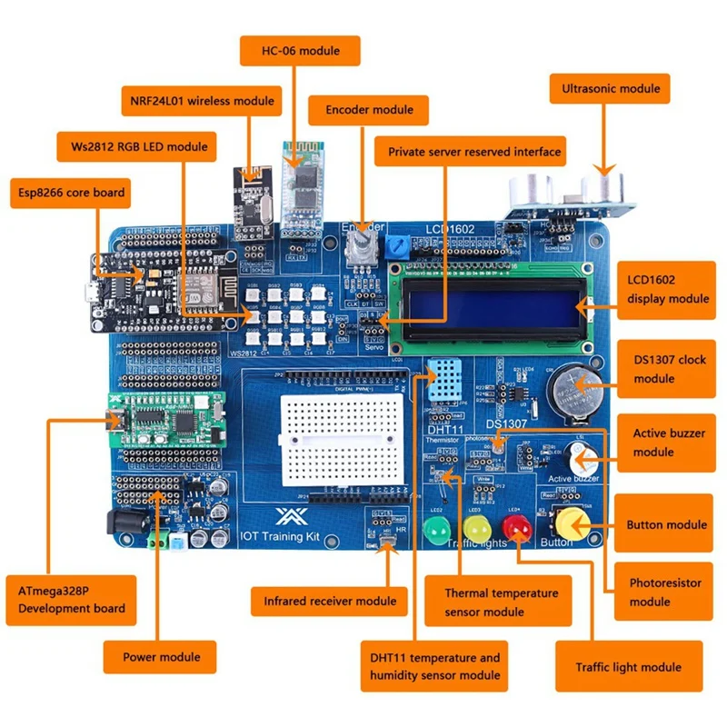 Professional IOT Starter Kit For Arduino Programming Kit Automation Electronic Project Kits For Beginner To Build Set Durable