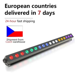 DMX18x12W LED RGBW/RGBWAUV Led Wall Wash Light Led Bar DMX Line Bar Wash Stage Light Party Wedding Events Lighting