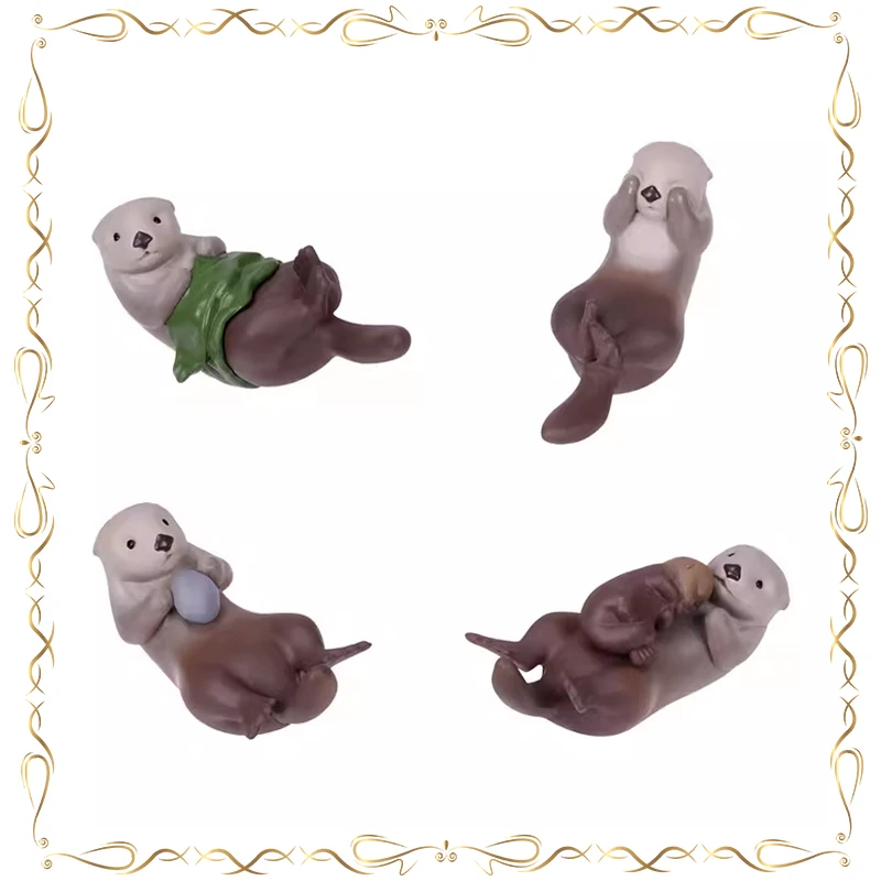 

Beaver Style Gashapon Cute Cartoon Ornament Toys Children Birthday Action Figure Collection Model Toy