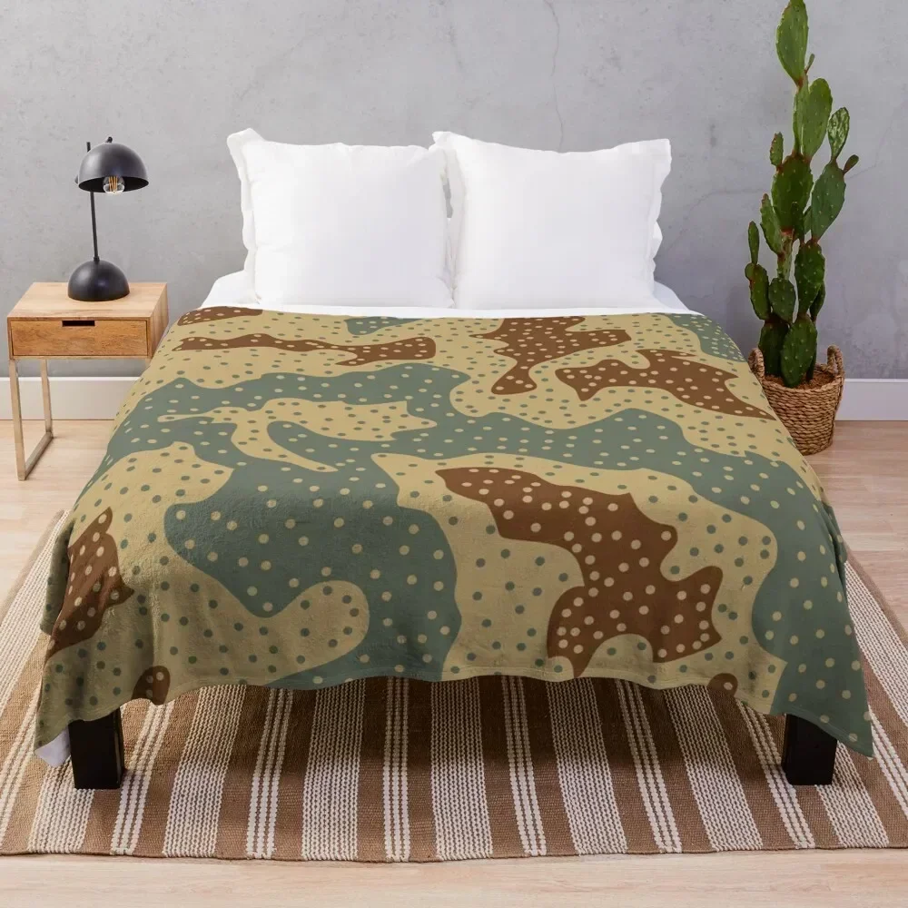 

Panther Ambush Camouflage Throw Blanket Soft Solid Color Blanket for Couch Bed