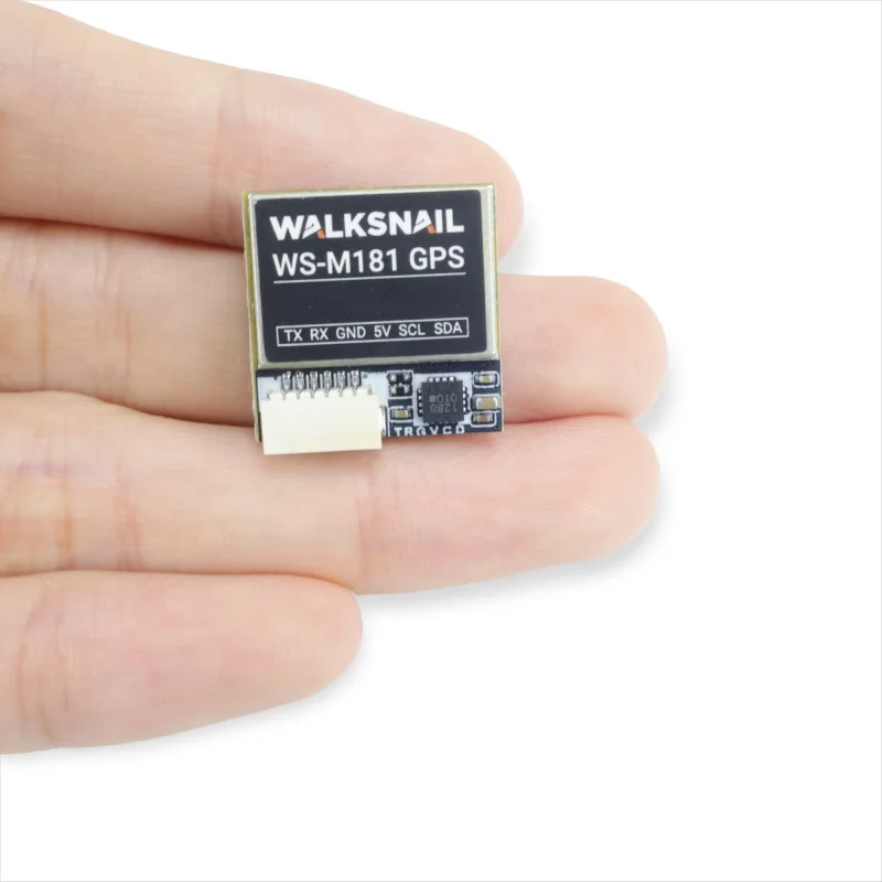 منتج من النوع المتينWalksnail WS-M181 GPSu-blox M10 رقاقة مدمجة QMC5883 بوصلة لأجزاء طائرة RC FPV حرة طويلة المدى