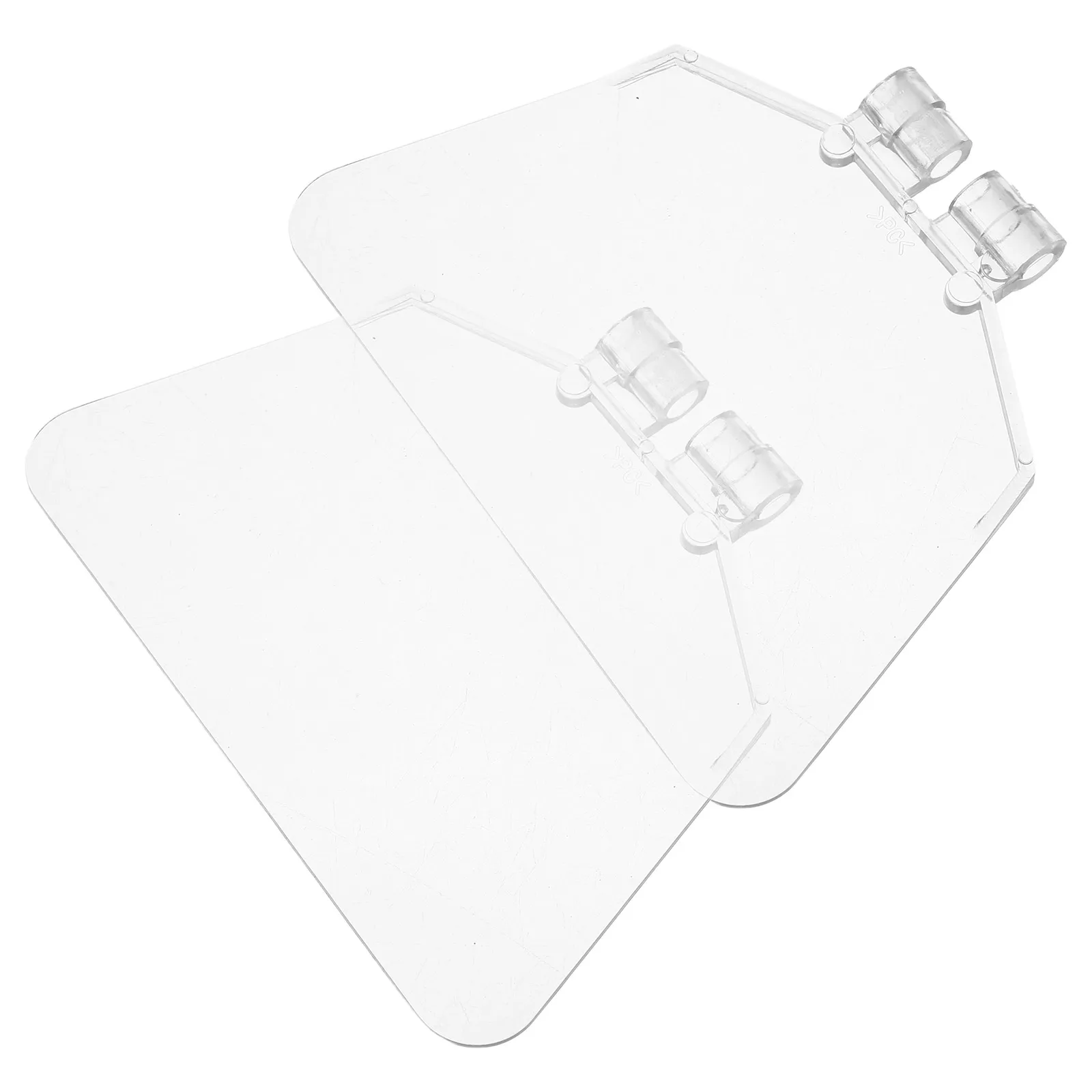 Protector de banco, accesorio de cubierta angular, protector de plástico reutilizable para moler, herramienta de protección ocular, 2 uds.