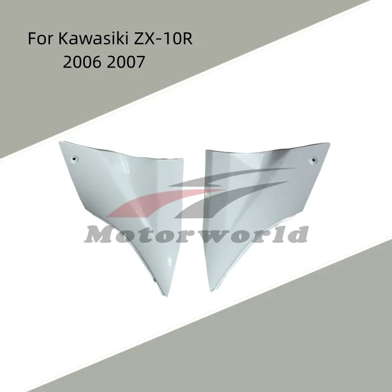 

Unpainted Fuel Tank Left And Right Side Plate ABS Injection Fairing Motorcycle Accessories For Kawasiki ZX-10R 2006 2007 .