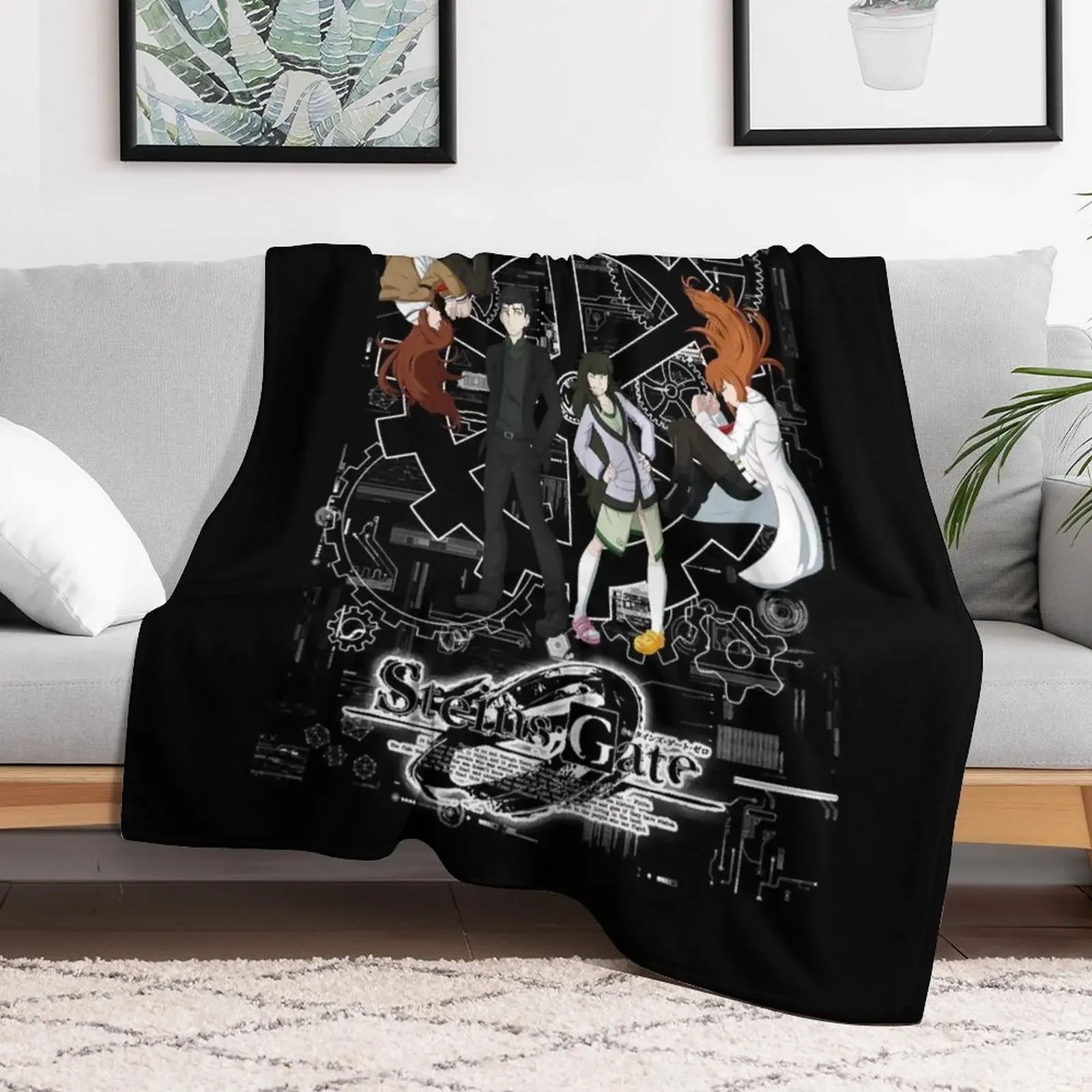 Mens Womens Gate Of Zero Gifts For Music Fan Throw Blanket Air Conditioner Soft Blanket for Office Home