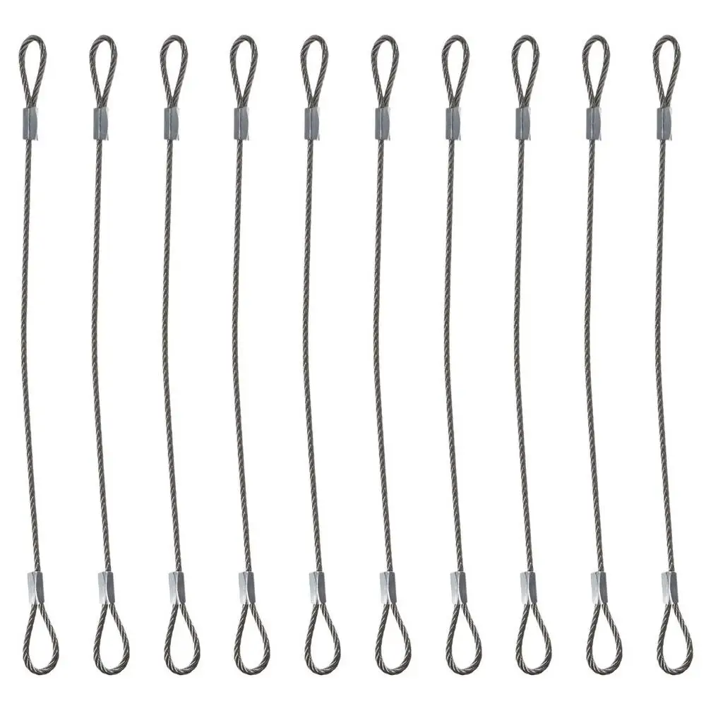 مريحة 20 سنتيمتر x 2 مللي متر سلامة الأمن سلك كابل أضواء المسرح حبل مكافحة انفصال حبل يوميا #1