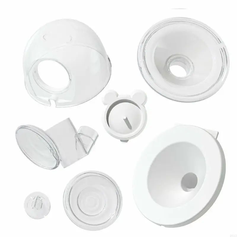 R66D 7PCS Efficient Replacement Set Dust Cover Valves for S9 Electric Breast Pump