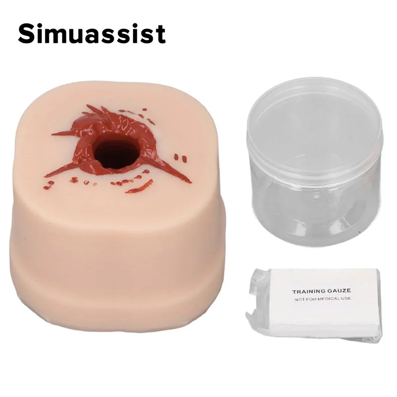 

Gunshot Wound Packing Task Trainer Bleed Control Tourniquet Trainer for TCCC Training