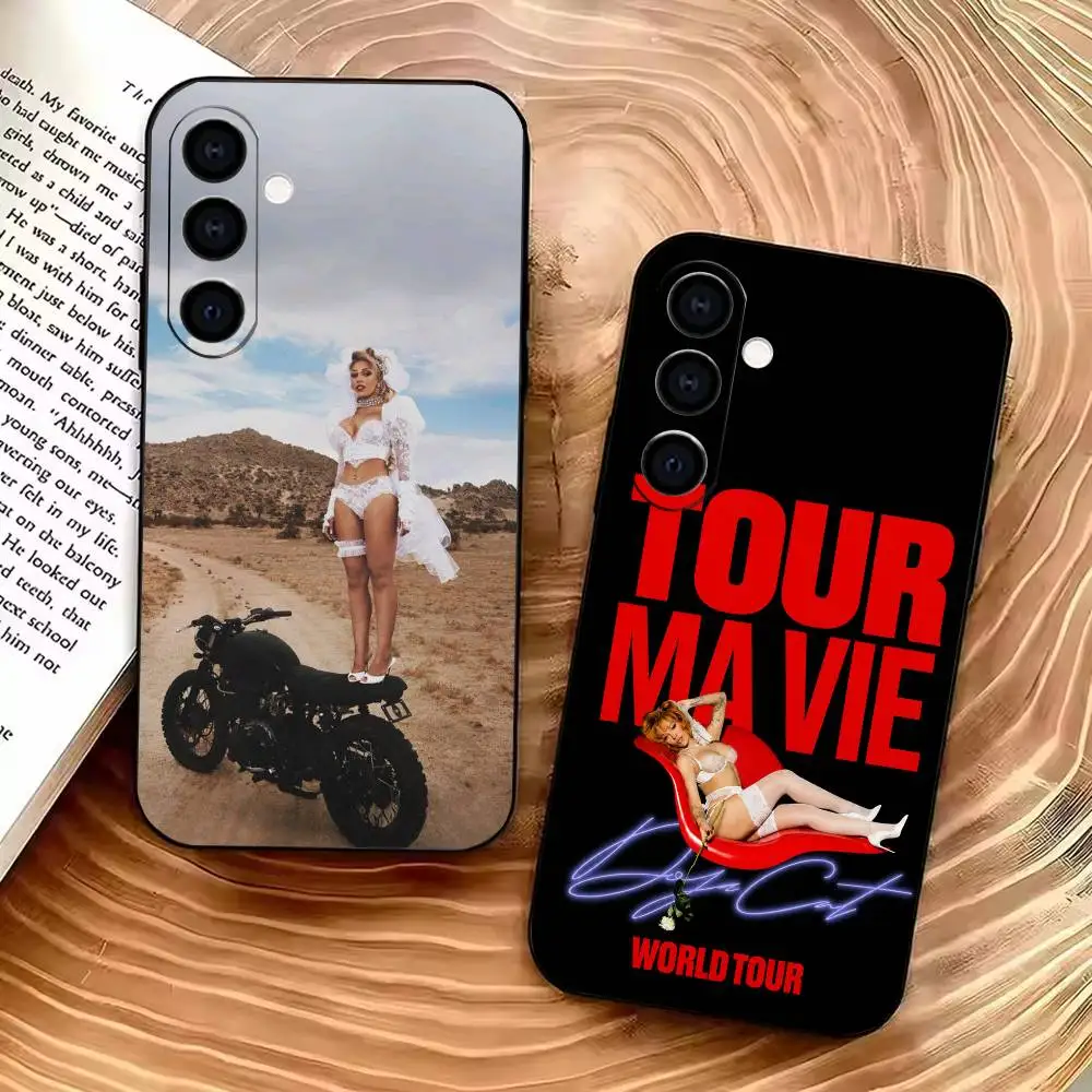 Vie from D-Doja Cat Pop R&B singer Painted Phone Case For Samsung A73 20,21s,22,31,32,52,53,72 Soft Protective Cover