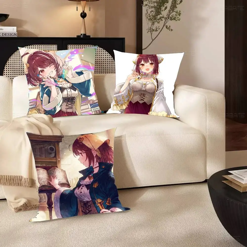 Sophie Anime The Alchemist Of The Mysterious Book Pillow Case Fashion Square Pillowcase Bedroom Sofa Room Ins Decoration Leisur