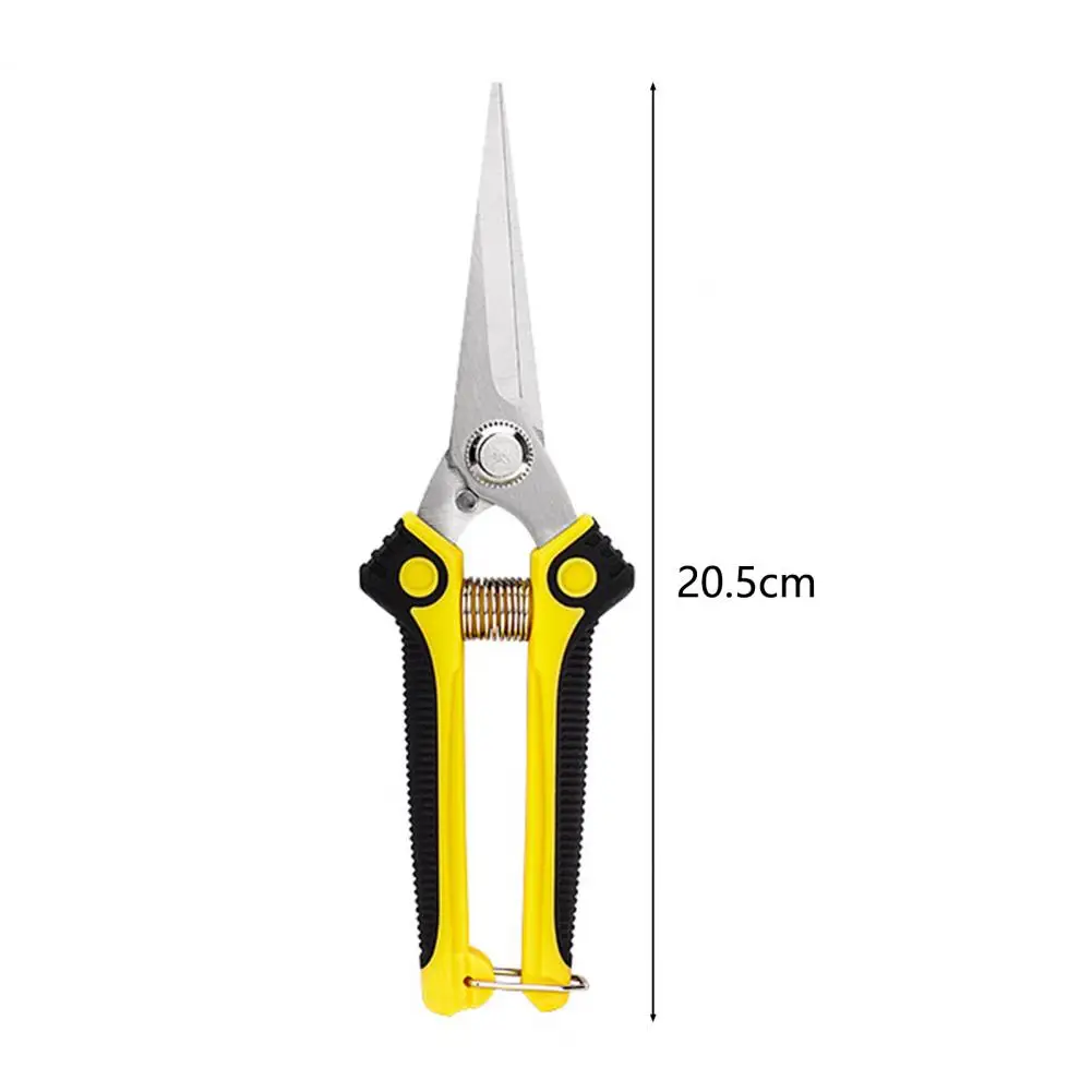 Practical Gardening Scissors  Ergonomics Design High Hardness Branch Pruner  Plant Trees Branch Pruning Shear Cutter