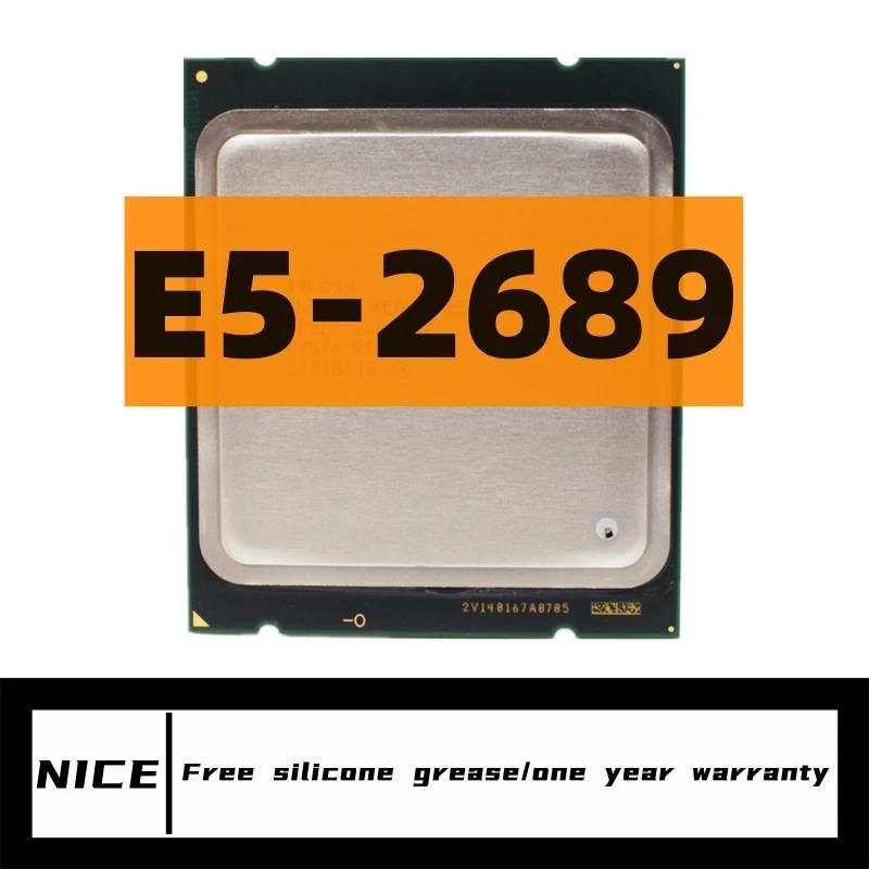 

Xeon E5-2689 E5 2689 2,6 ГГц Восьмиядерный 16-поточный процессор 20 МБ 115 Вт LGA 2011