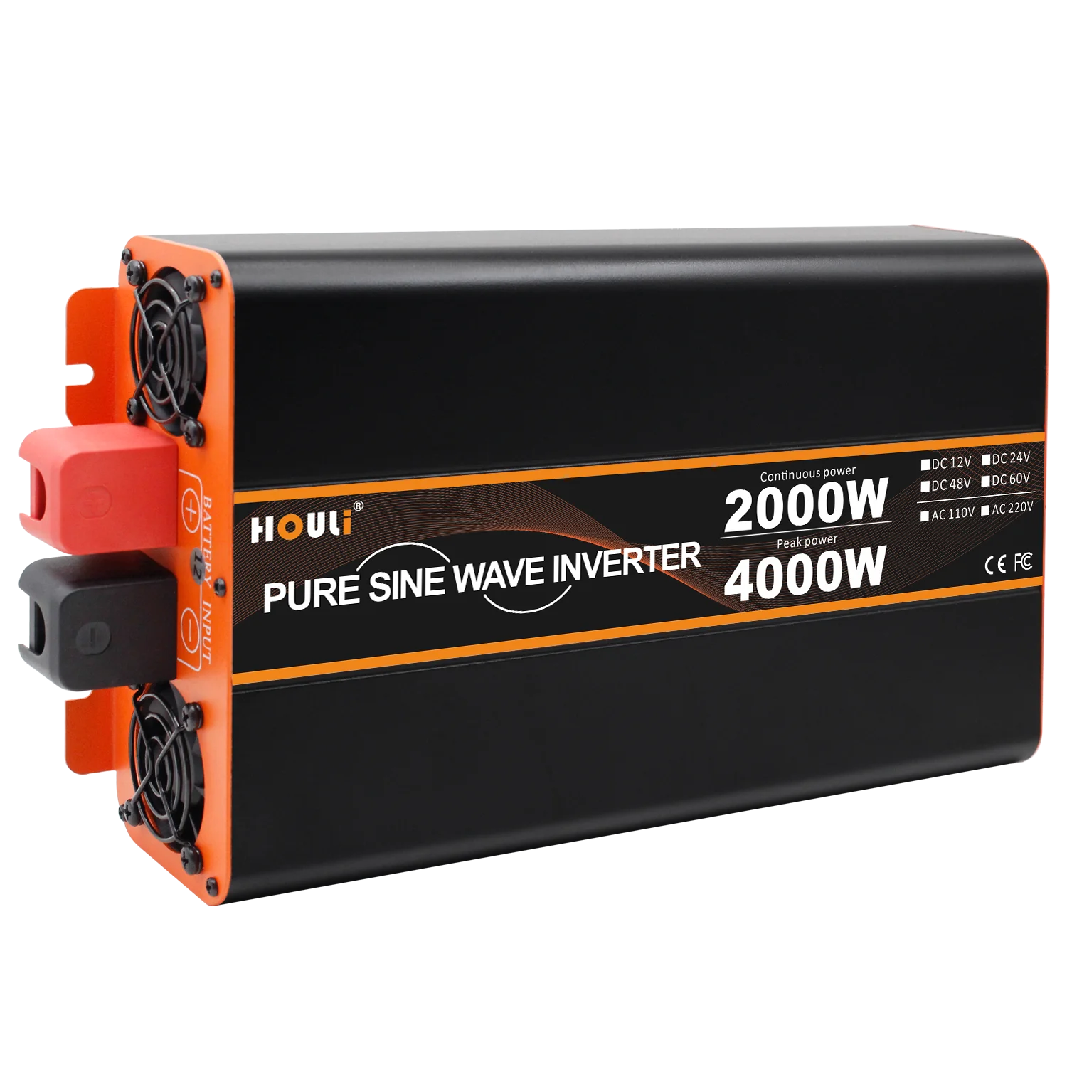 Remote Control Pure Wave Inverter 4000 Watt Solar Inverter Inverter 12V 24V 48V 120V 230V 4000W Inversor De Onda Pura