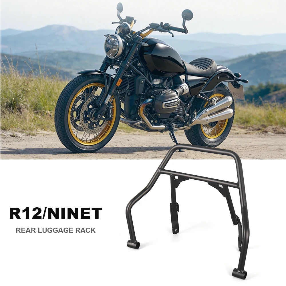 

For BMW R12 R 12 NineT 2024 2025 Motorcycle Top Case Carrier Support Bracket Rear Luggage Rack Accessories
