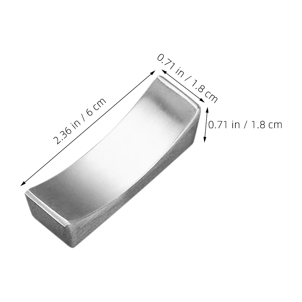 

2pcs Chopstick Rest Stainless Steel Kitchen Home Supplies Table Spoon Holder Cutlery Rest Desktop Fork Stand Nice Chopsticks