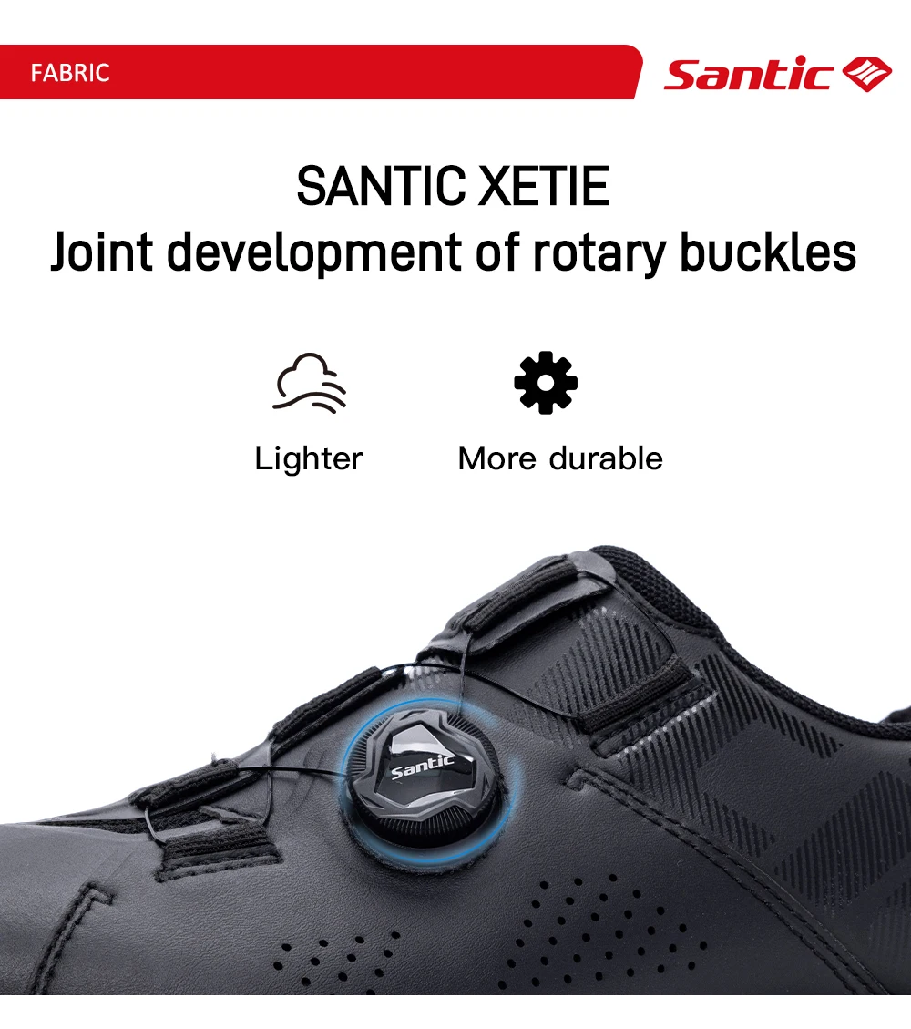 Santic Radfahren Nicht-lock Flache Schuhe Männer Outdoor Sport MTB Fahrrad Schuhe Frauen Einstellbar Casual Road Turnschuhe Komfortable Asien größe – Detail 7
