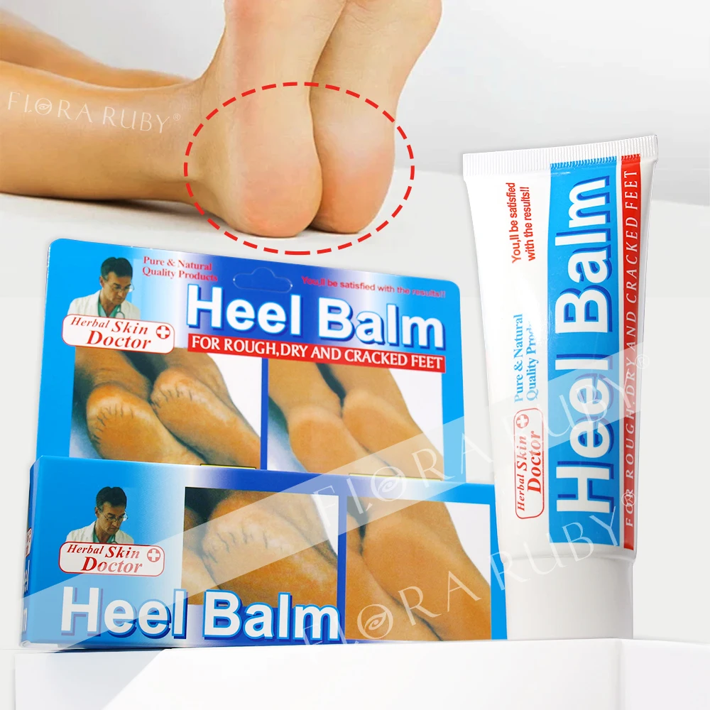 

Heel Balm Cream Exfoliating for Feet Pedicure Herbal Frostbite Crack Foot Cream Oil Foot Cream Skin Healing Ointment for Cracked