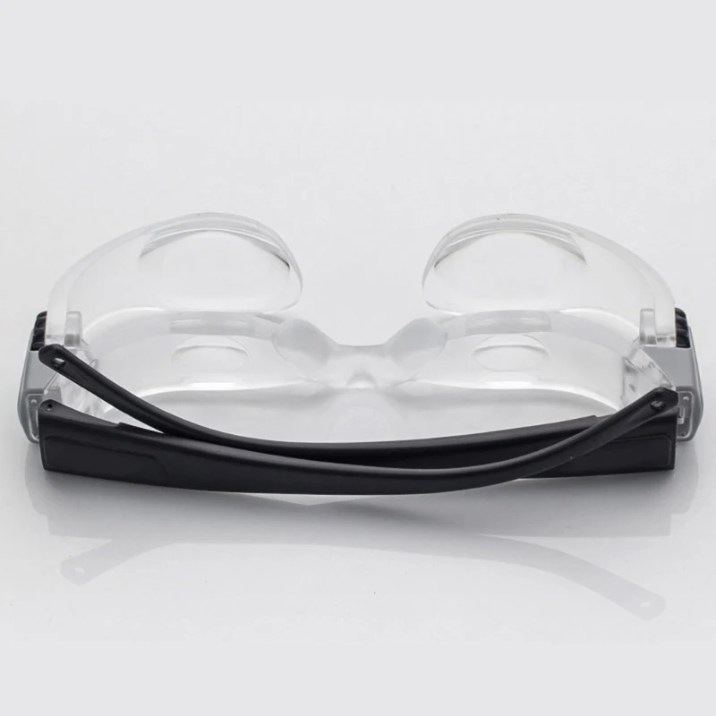 TV Television Magnifier 2.1x Adjustable Magnifying Glass 0 to +300 Degree Goggles Magnifier Handsfree Bi-nocular Glasses