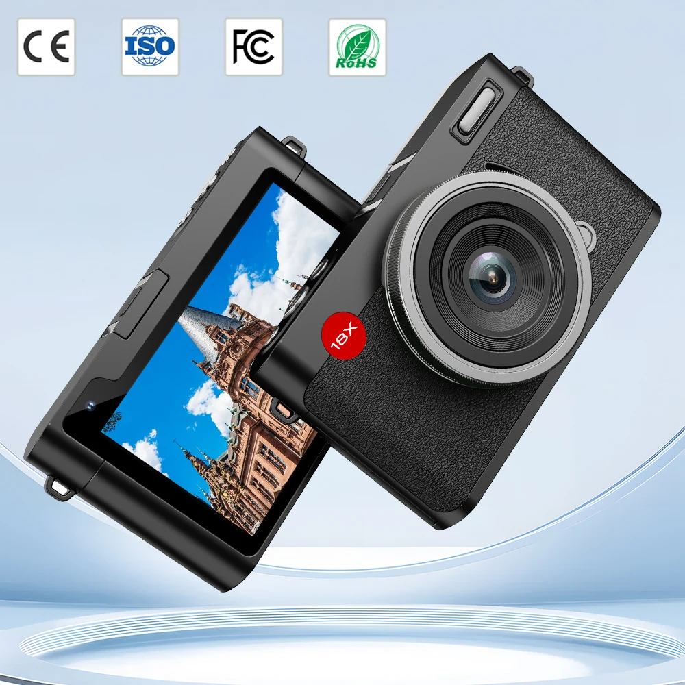 STLF Digital 64mp 5k untuk Video untuk Foto dan Video