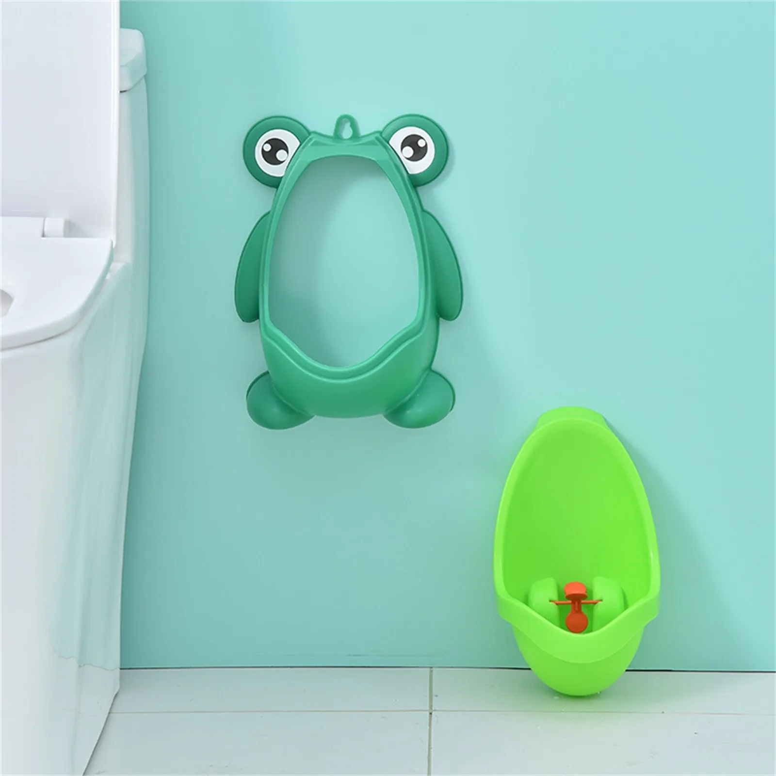 Cartoon Baby Toilet orinatoio ragazzo orinatoio a parete forma di rana ragazzo in piedi orinatoio wc orinatoio da allenamento