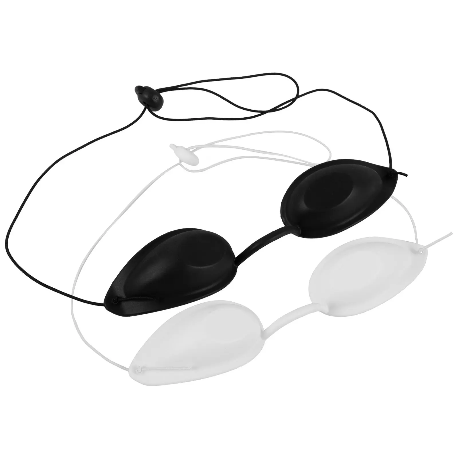 2Pcs Adjustable Eye Mask Shade Uv Protection Goggles Eye Safety Mask for Removal Blackout Goggles Safety Glasses