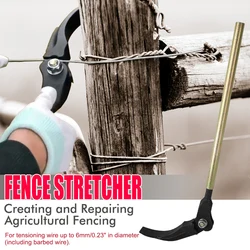 Fence Wire Stretcher, Barbed Wire Fence Tensioner, Easy Wire Puller for Creating and Repairing Agricultural Fencing