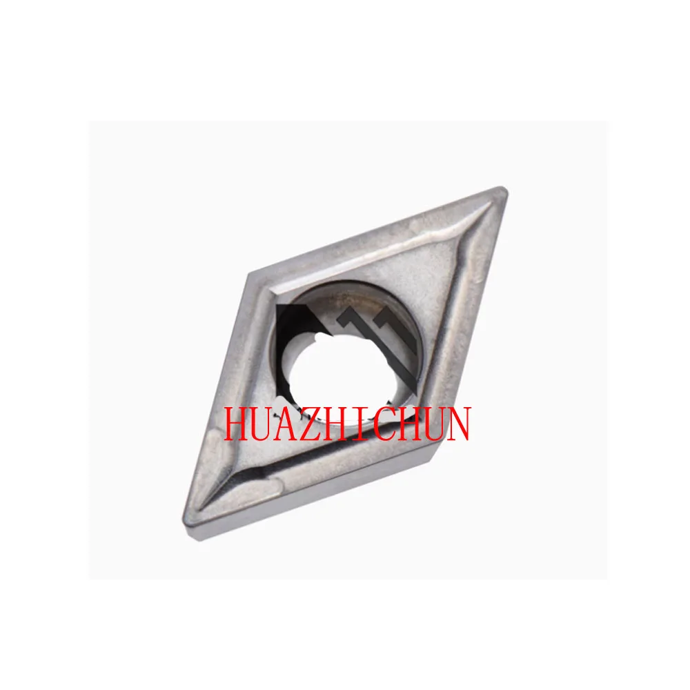 

HUAZHICHUN DCMT11T302 NX2525 AP25N Carbide Inserts Milling Cutter Tool
