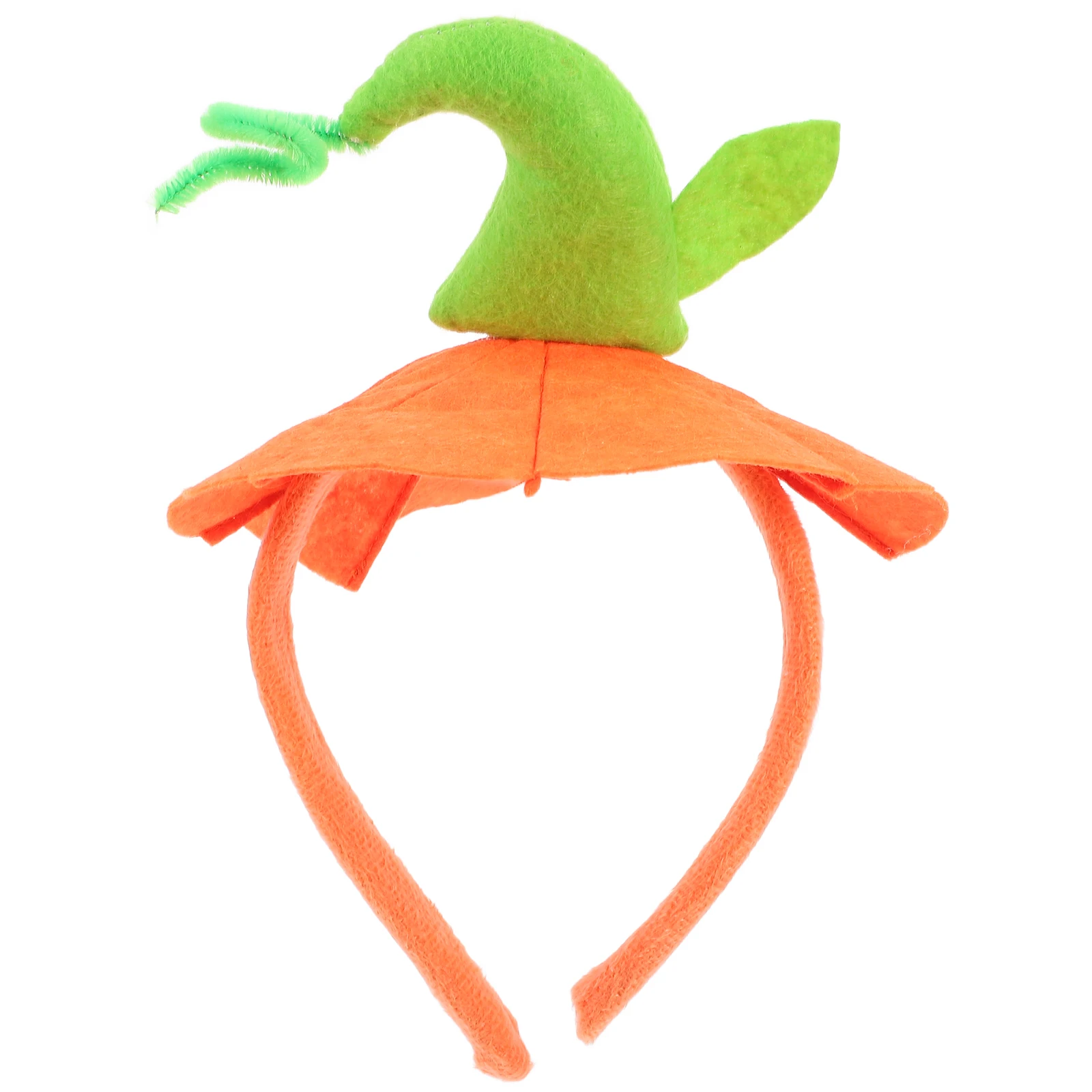 

Pumpkin Headband Women Non-woven Fabric Cosplay Party Halloween Costume Accessories Photography Role-playing Birthday Christmas