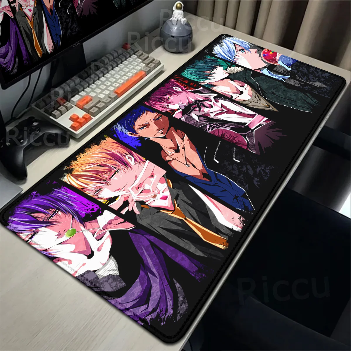 Mouse Pad YNDFCNB Top Quality Kuroko Basketball Mouse Pad game Large Computer Non-slip Keyboard Desk Mat HD Printing Accessories