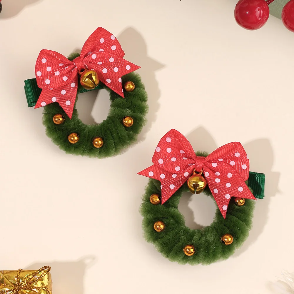 2Pcs Christmas Wrea… - image
