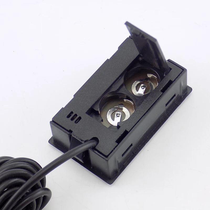 Probe Mini Profesional Termometer LCD Digital Higrometer Pengukur Suhu Kelembaban Layar LCD Digital Dalam Ruangan R23