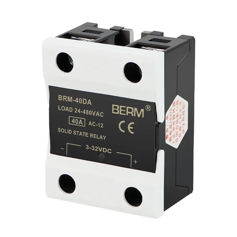 

Solid State Relay Brm-40da DC Controlled AC Module Ssr-40da Single Phase 40A D4840