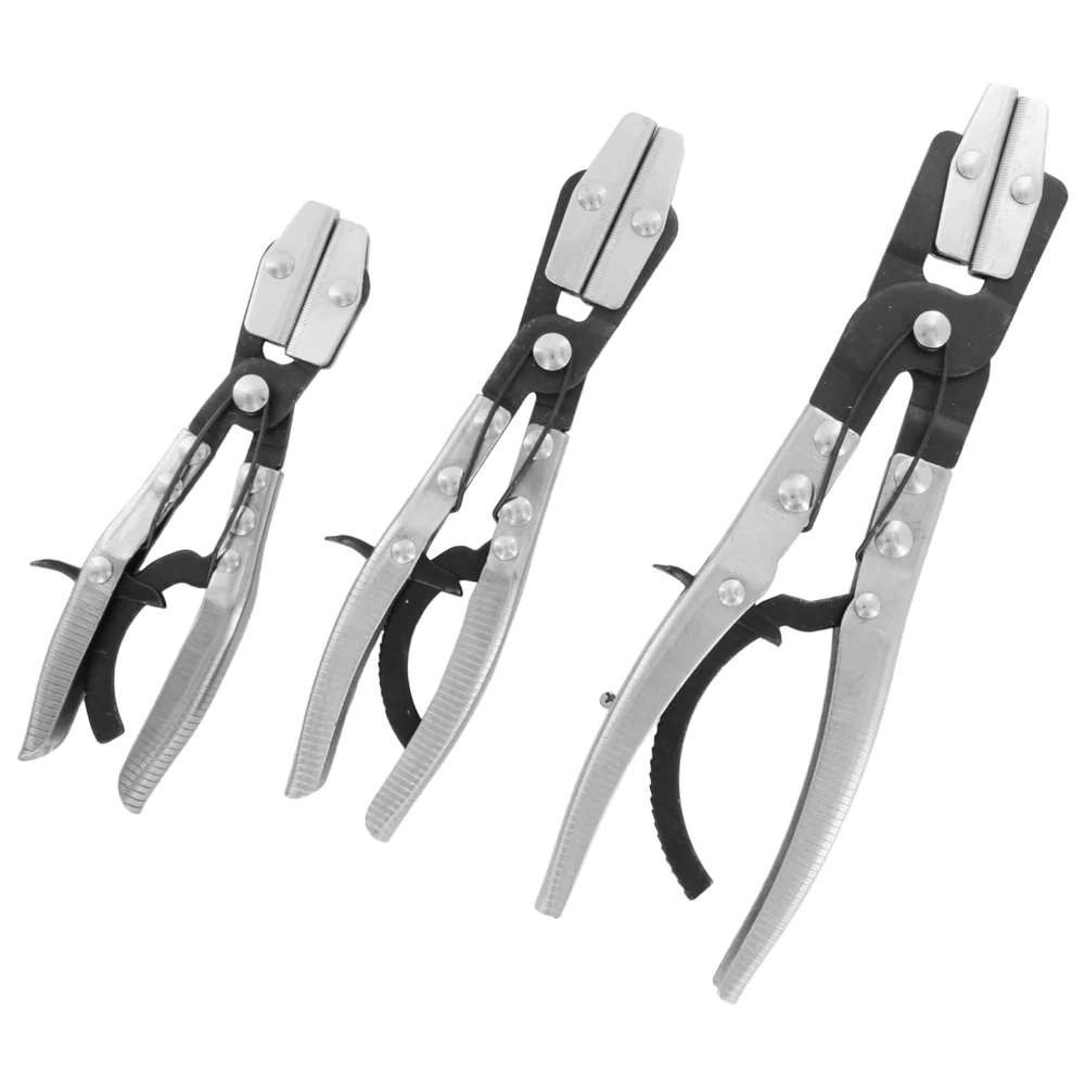 

Hose Pincher Pliers 3-Piece Crimping Pinch-Off Tool Set – Automotive Pinching Radiator, Coolant, Heater, Fuel Pinch