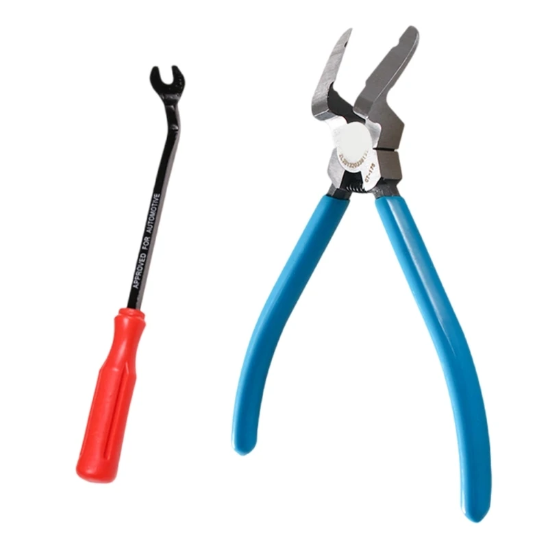 Upgrades Car Clip Removal Pliers Car Trim Removal Pliers Simple Operate Tool for Vehicle Owners & Service Technicians