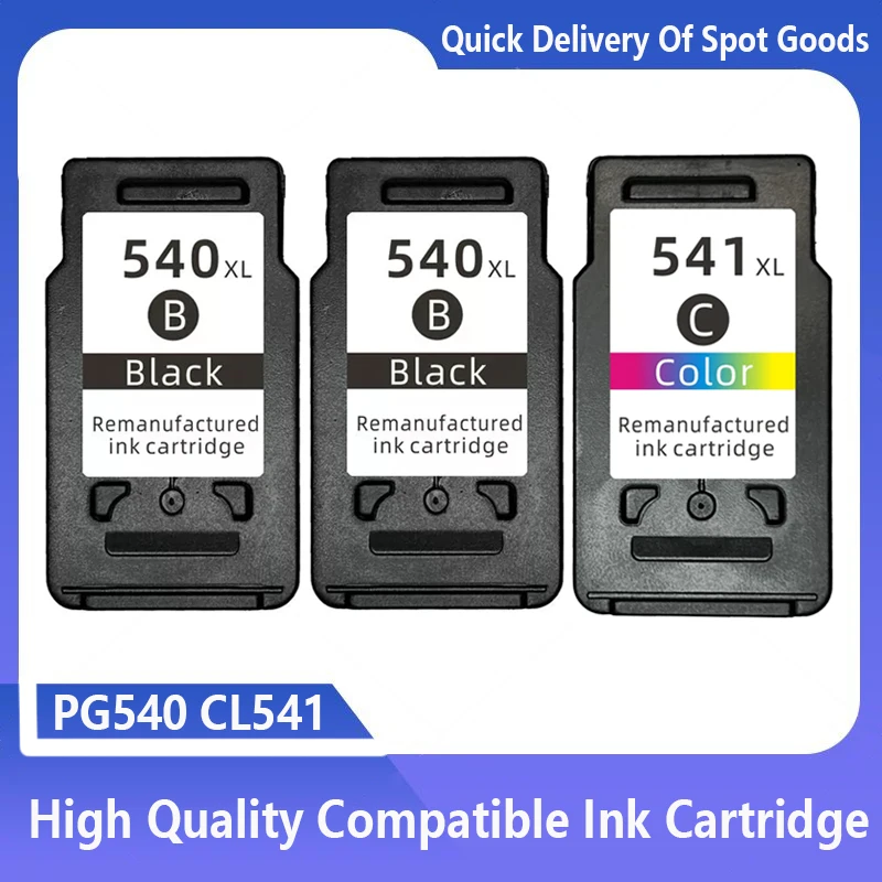 Replacement Ink Cartrige For Canon PG540 CL541 PG 540 XL CL 541 XL For Pixma MX375 MX395 MG3150 MG3250 MG3550 MG4250 Printer