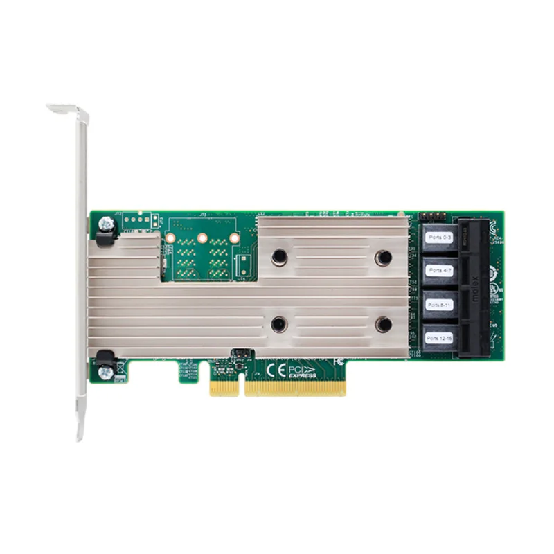 Original Broadcom HBA 9305-16i 05-25703-00 SAS3216 PCIe 3.0 x8 16-Port Four x4 SFF8643 12Gb/s SAS/SATA Host Bus Adapter