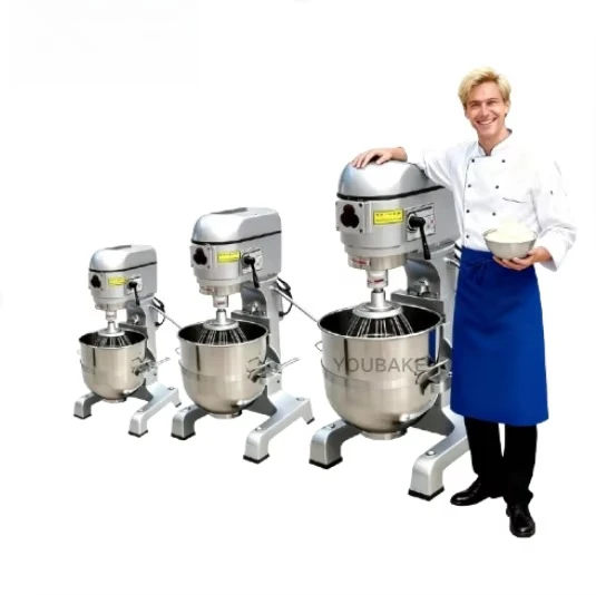 

Industrial Commercial 10L to 100L Electric Stand Planetary Food Batter Bread Dough Cake Mixer Machine for Bakery