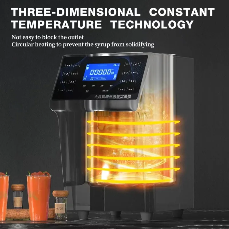 Nieuwe Boba Tea Machine Siroopdispenser Fructose Dispenser voor gebruik Bubble Tea en Coffee Shop