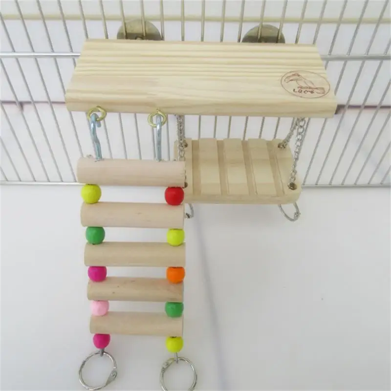 Birdcage Durable Sports Stimulation Rich And Colorful Best Seller Easy To Install Highest Rated Parrot Chew Toys Hamster Parrot