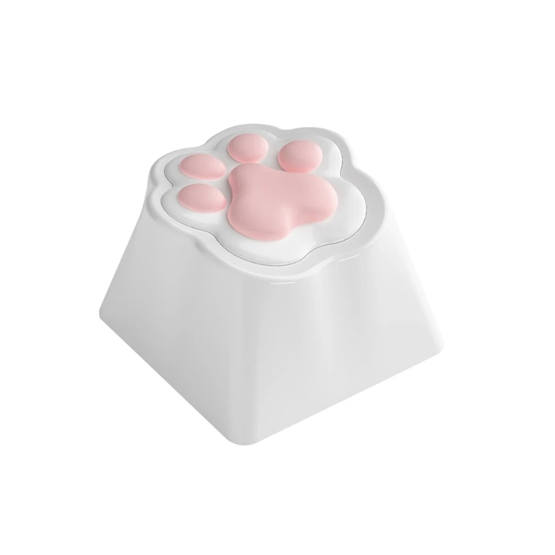 Cat Paw Keycaps for MX Structure Mechanical Keyboards DIY Decoration 24BB