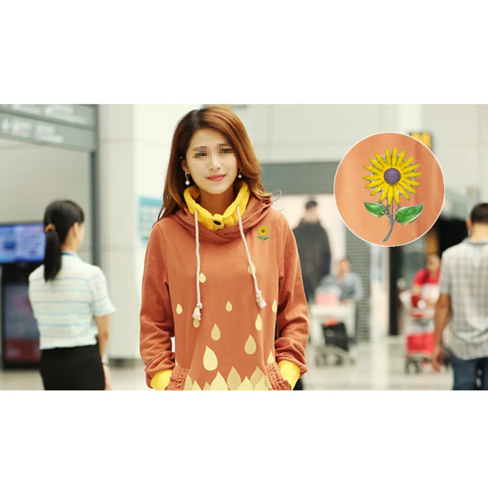 بروش عباد الشمس سبيكة دبوس الصدر مجوهرات الأزياء الإكسسوار للنساء الفتيات ملابس حفلات الزفاف اليومية الذهب #5