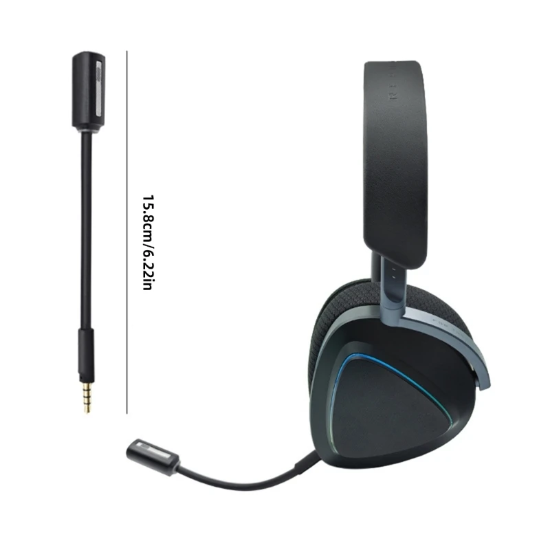 Replacement Removable Microphone for Delta II Gaming Headphones Computer 3.5Mm