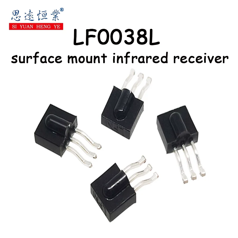 10pcs LF0038L surface mount infrared receiver, ultra-small volume remote control receiver, infrared sensing signal receiving tub
