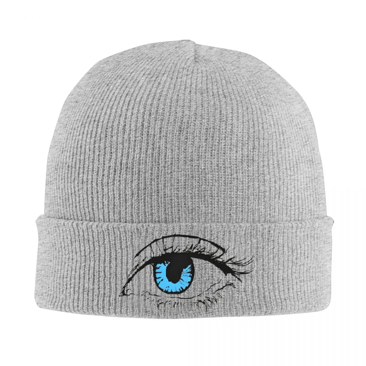 Jujutsu Eye Kaisen Gojo Satoru Knit Hat Beanie Winter Hats Warm Hip Hop Comic Anime Caps Men Women