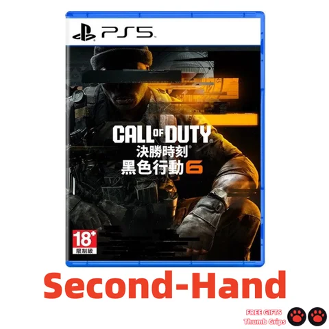Second Hand Game CD Call Of Duty 21 Black Ops 6 Second-Hand Sony Playstation5 Game Card Ps5 Games