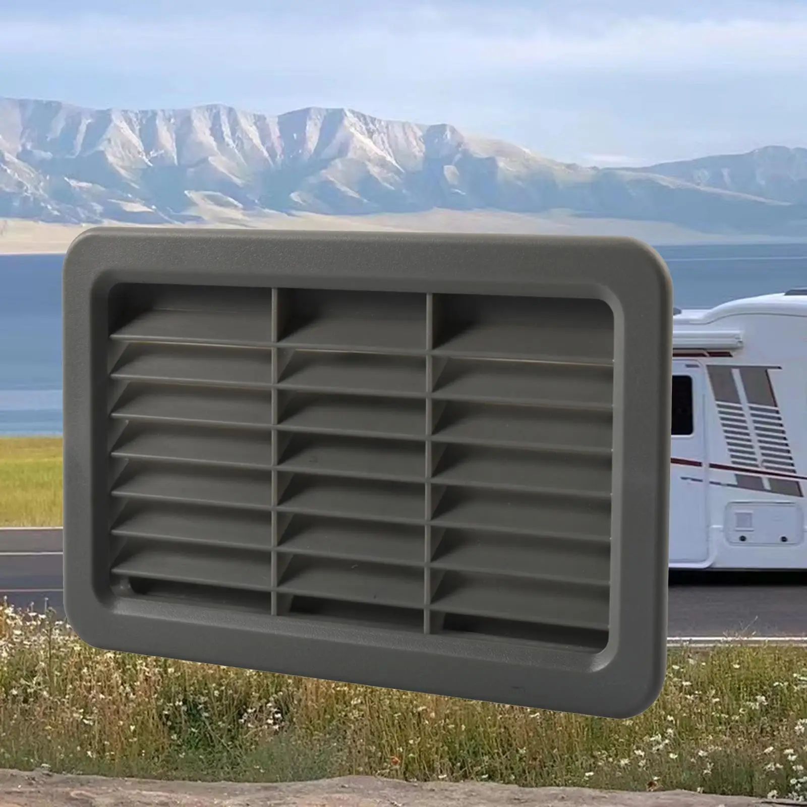 AC Outlet Air Vent Panel Snap on Professional Replacement Air Outlet Deflector for Camping Motorhome Trailer Traveling