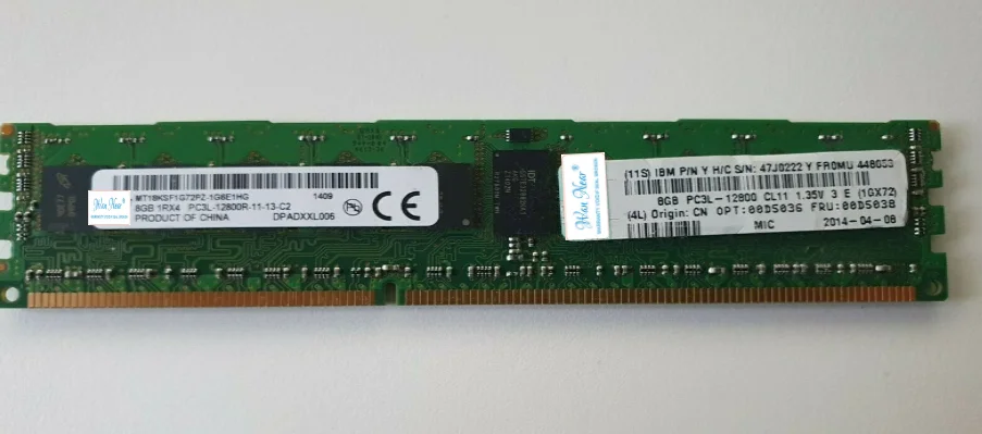 

For X3650M4 M3 M2 00D5036 00D5038 47J0222 1RX4 PC3L-128 8G
