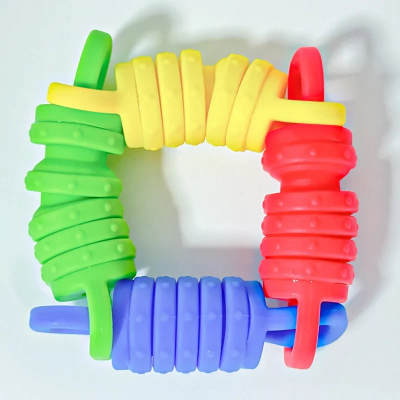 1 pçs mini silicone fidget pullys dedo movimento estiramento fidgets crianças brinquedos para autismo alívio do estresse brinquedo adulto brinquedos de escritório presentes